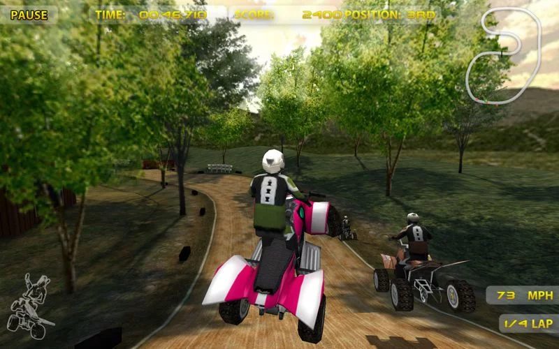 Изображение игры: ATV Madness