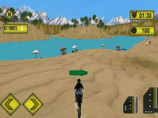 Изображение игры: Water Surfing Bike Sim