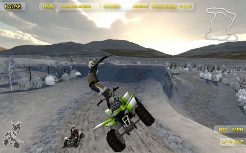 Изображение игры: ATV Madness