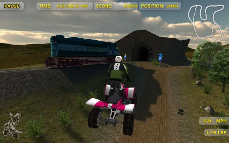 Изображение игры: ATV Madness