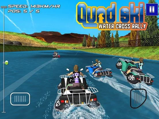 Изображение игры: QUAD SKI WATERCROSS RALLY - 3D JETSKI RACING GAME