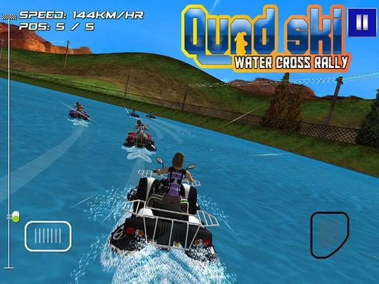 Изображение игры: QUAD SKI WATERCROSS RALLY - 3D JETSKI RACING GAME
