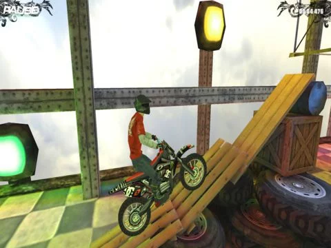 Изображение игры: Dirt Bike Evo Lite
