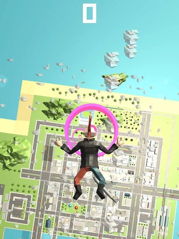 Изображение игры: Sky Drop!