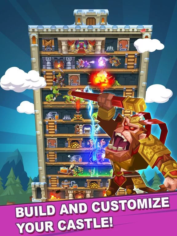 Изображение игры: Monster Castle-Greek mythology