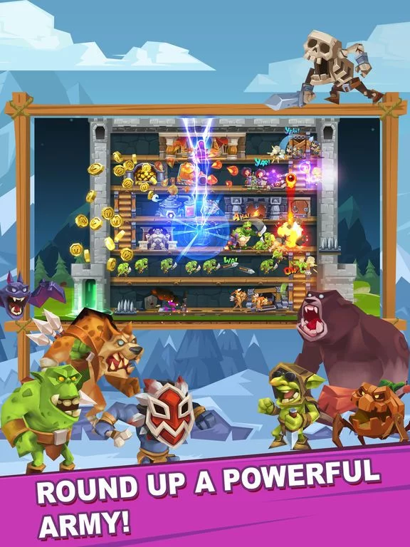 Изображение игры: Monster Castle-Greek mythology