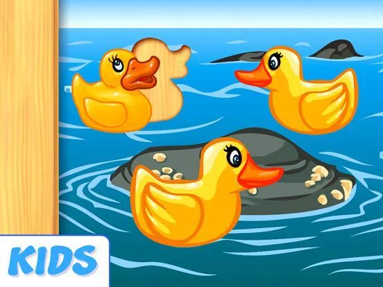 Изображение игры: A Free Ocean Animals Puzzle for Kindergarten Kids