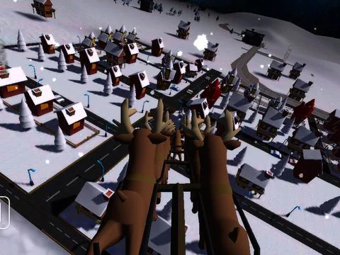 Изображение игры: Santa Flight Simulator