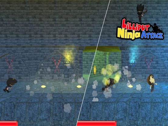 Изображение игры: Lilliput Ninja Attack- Fun Ninja shooting For kids