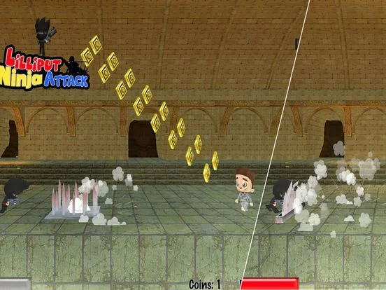 Изображение игры: Lilliput Ninja Attack- Fun Ninja shooting For kids