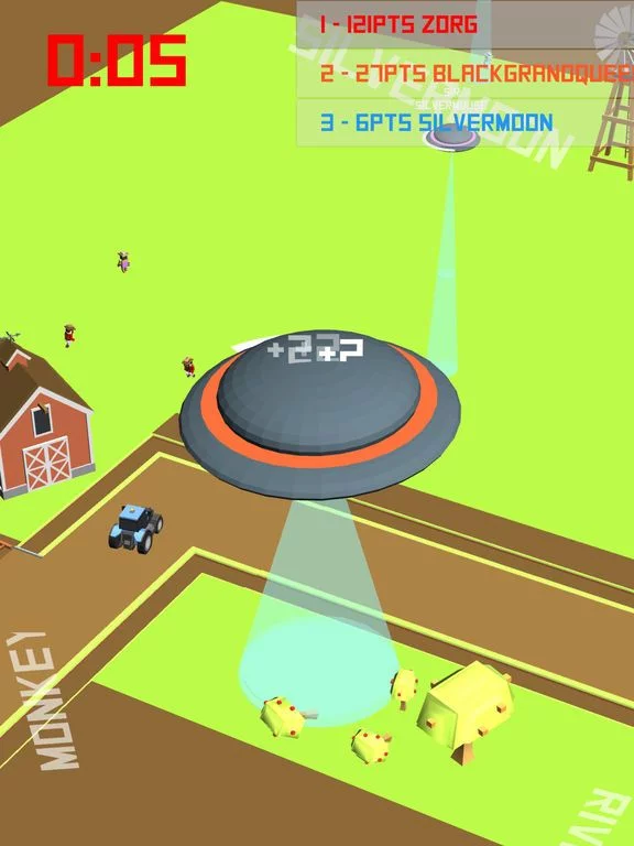 Изображение игры: Abduct IO