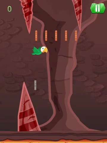 Изображение игры: Flappy Parrot Free