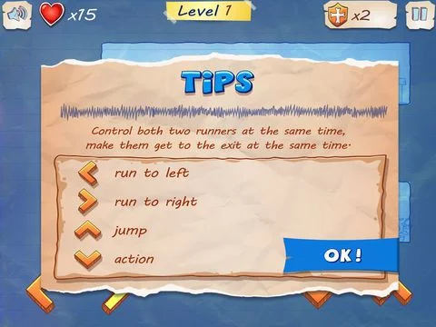 Изображение игры: Twin Stickman Escape