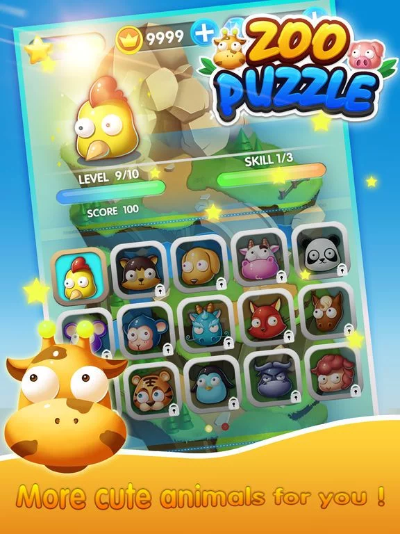 Изображение игры: Zoo Puzzle!