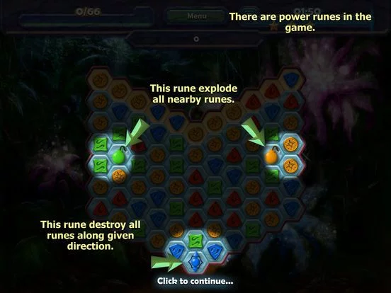 Изображение игры: Runes Of The Ancient Forest — Matching Game