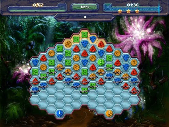 Изображение игры: Runes Of The Ancient Forest — Matching Game