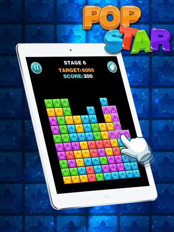 Изображение игры: Popstar Crush—funny game