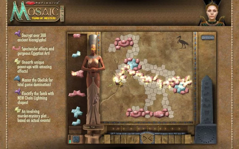 Изображение игры: Mosaic: Tomb of Mystery