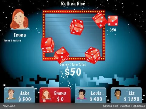 Изображение игры: Farkle Deluxe HD