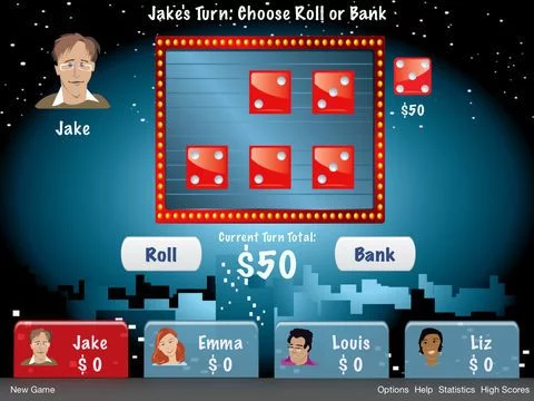 Изображение игры: Farkle Deluxe HD