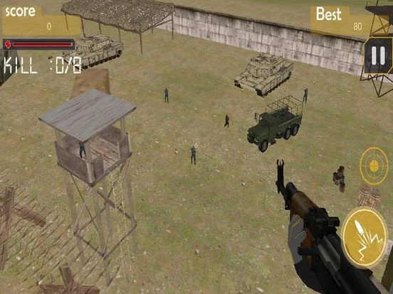 Изображение игры: Air Elite Shooter: 3d