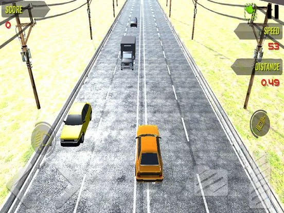 Изображение игры: Endless Turbo Car Racing