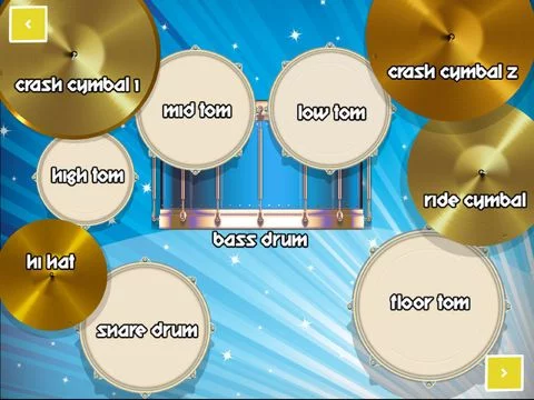 Изображение игры: A Drum Rock Hero