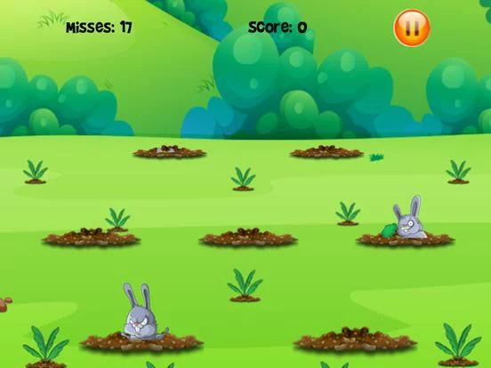 Изображение игры: Whack The Rabbit Game