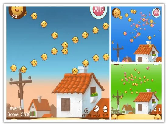 Изображение игры: Papaw Birds