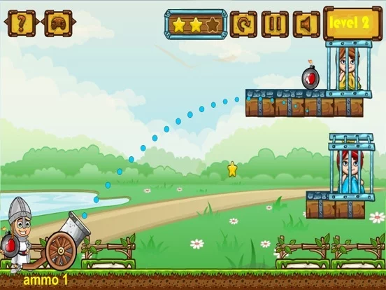 Изображение игры: Rescue Valentine - Physcis puzzle game for saving princess