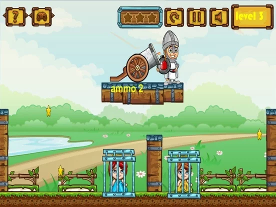 Изображение игры: Rescue Valentine - Physcis puzzle game for saving princess