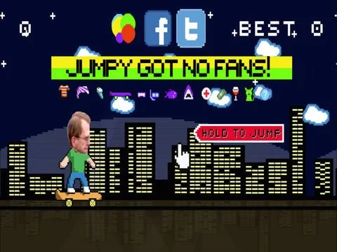 Изображение игры: Jumpy Got No Fans