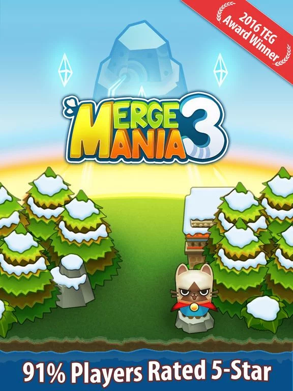 Изображение игры: Merge 3 Mania