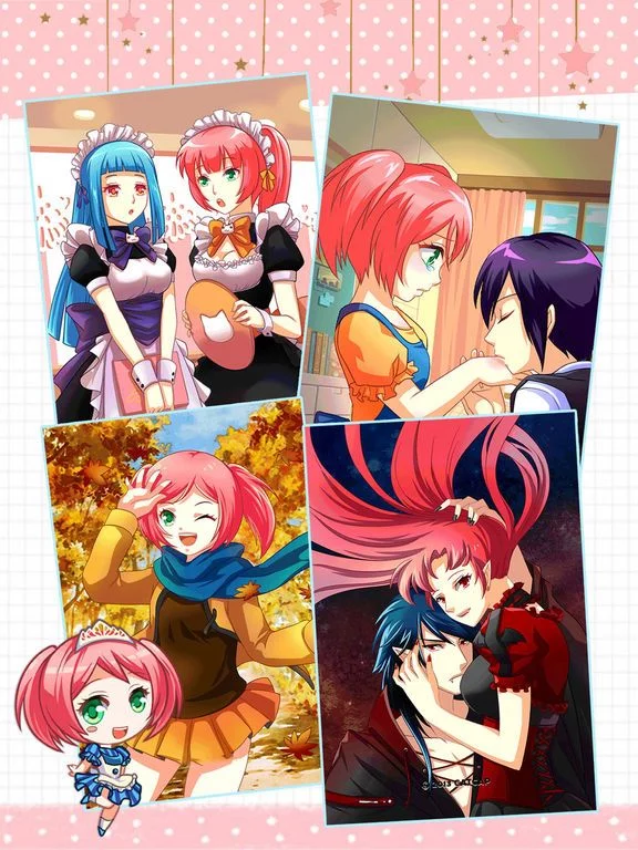 Изображение игры: Love Story: My Girl 'otome simulation game'