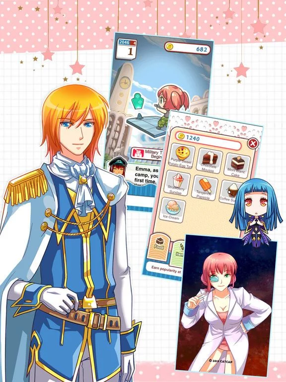 Изображение игры: Love Story: My Girl 'otome simulation game'