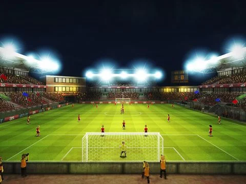 Изображение игры: Striker Soccer Euro 2012: dominate Europe with your team