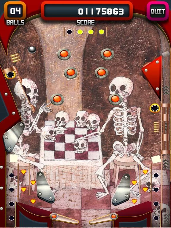 Изображение игры: Pinball - Two Skeletons