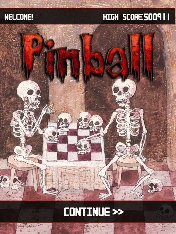 Изображение игры: Pinball - Two Skeletons