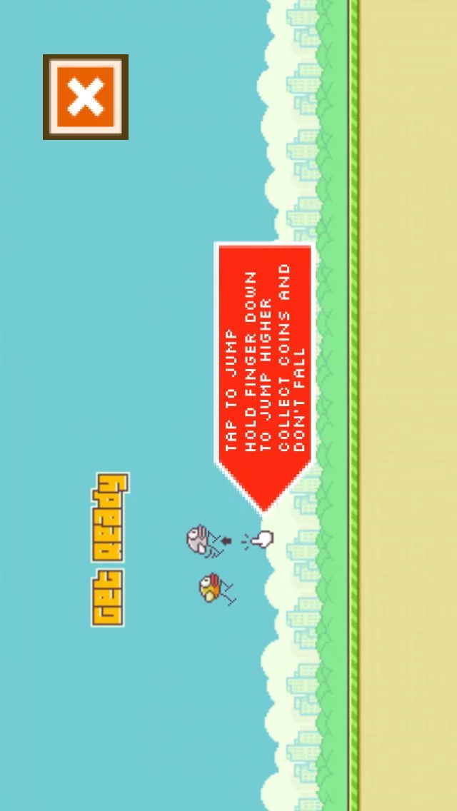 Изображение игры: Klappy Bird Runner