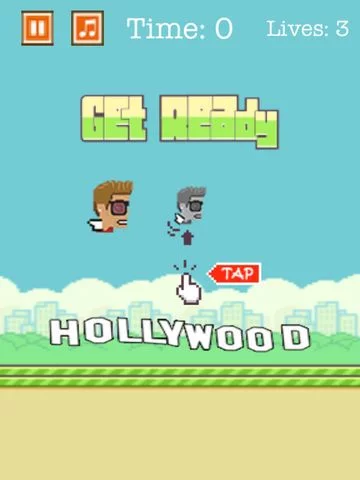 Изображение игры: Social Flappy Jumper