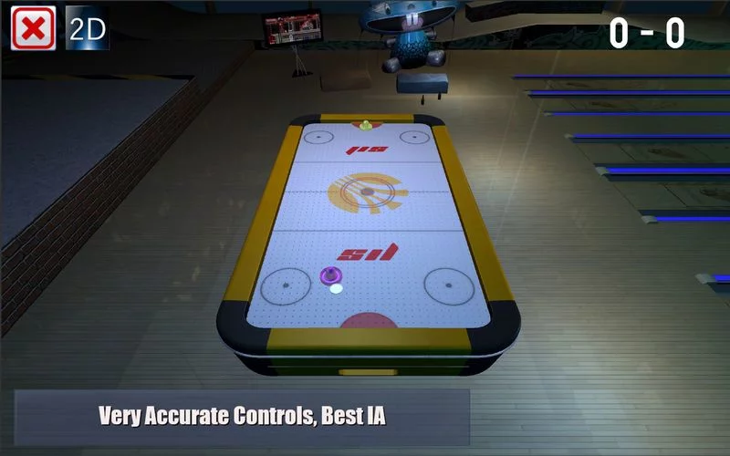 Изображение игры: Real Air Hockey