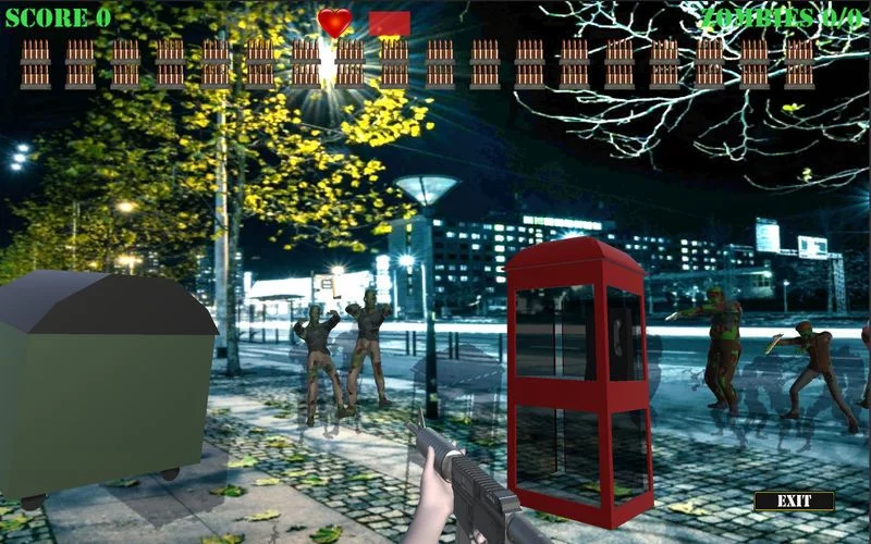 Изображение игры: Zombie Attack Shooter