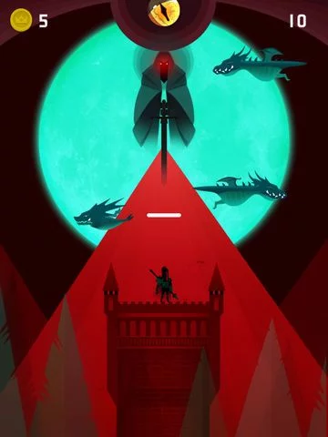 Изображение игры: Dragon Hunter Jump