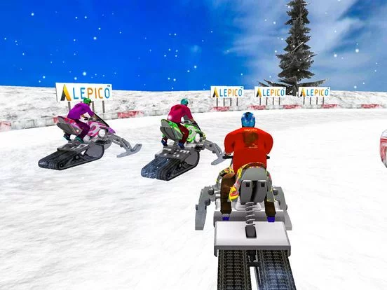 Изображение игры: Motocross Snow Tournament