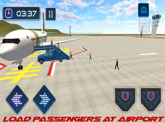 Изображение игры: New Pilot Plane Parking 3D