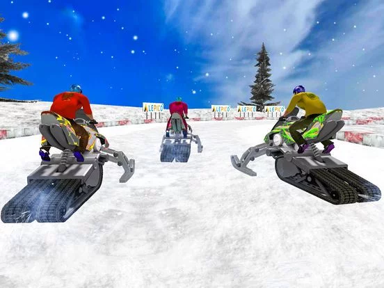 Изображение игры: Motocross Snow Tournament