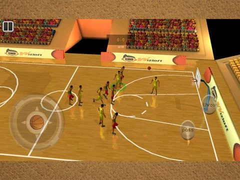 Изображение игры: Full Basketball Game Free