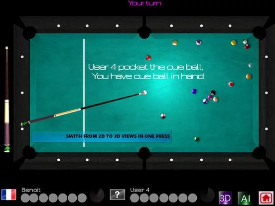 Изображение игры: 8 Ball OnLine 3D Pro