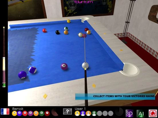Изображение игры: 8 Ball OnLine 3D Pro