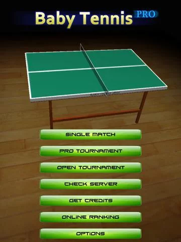 Изображение игры: Baby Tennis On Line Ping Pong